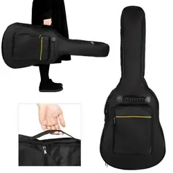 If you are the guitar lover, then you cant miss this padded acoustic guitar bag. This is a practical and simple bag....