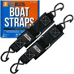 Quickly hook a black soft touch end to a trailer & the other to your jet ski, transom, gunwale, pontoon, or motorboat....