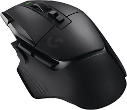 Experience exceptional responsiveness and precision with the black Logitech G G502 X LIGHTSPEED Wireless Gaming Mouse...