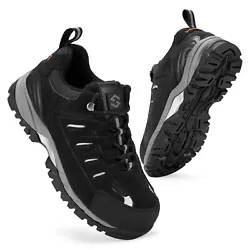1- All-round Protection:HISEA composite toe shoes are abrasion resistance,slip/heat resistance,protective toe impact &...