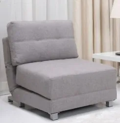 This chair converts easily into a chaise lounge or a single-sleeper bed as needed. Fabric in your choice of available...