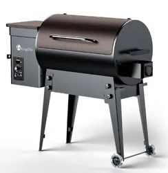 Wood Pellet Grill & Smoker 456sq. in., 8-in-1 Multifunctional BBQ Grill. A wood pellet grill can fit in most gardens,...