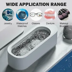 Type: Ultrasonic Cleaner. 1X Ultrasonic Cleaner For Jewelry Glasses. 3.High-frequency 360° full impact: Can deep into...