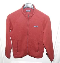 Patagonia Better Sweater Fleece Jacket Men’s Small Barn Red. Condition is 