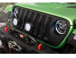 Gives your vehicle a unique look. Fits Jeep Wrangler (JL). Give your vehicles front end a unique and custom look....