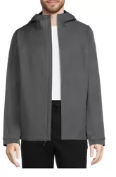 Swiss Tech Mens Rain Jacket, Size L 42-44, Waterproof, Wind Proof, Charcoal Gray. Brand New With TagsFree ShippingI’m...