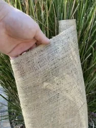 DeWitts Deluxe 7 oz. Deluxe Natural Burlap is ideal for Wind screening.