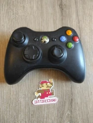 Manette Sans Fil Officielle Xbox 360 Noire.