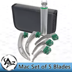 Fiber Optic Laryngoscope Blade Mac #0. Fiber Optic Laryngoscope Blade Mac #1. Fiber Optic Laryngoscope Blade Mac #2....