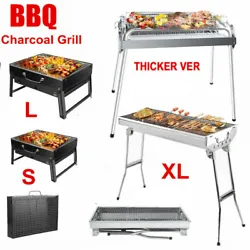 Feature： There are 5 vents on both sides of the grill, so charcoal is more flammable. Thickened tripod for more...