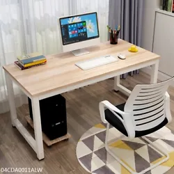 Great size for a small study or bedroom. 1 x Computer Desk. Adjustable leg pads design, the desk leg can adjust 1-2cm...