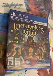 Werewolves Within VR PS4 New PlayStation 4, PlayStation 4 New Factory Sealed. Condition is 
