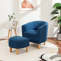 Easy To Assemble - The armchair is easy to assemble. All the required accessories are Included. It can be quickly...