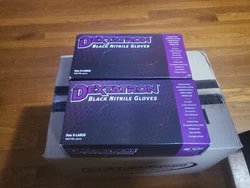 Get a good grip on your work with the DEXTATRON 6 mil Powder Free Black Nitrile Gloves. These gloves are designed for...