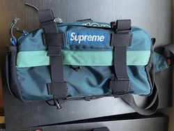 Supreme Fanny pack authentic FW 19 teal. Lots of love left to give. Been collection dust since I bought it in NYC at...