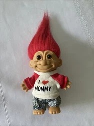 RUSS ~ Troll Doll Red Hair  