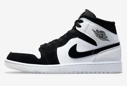 ITEM : Nike Jordan 1 Mid Diamond Shorts White Black. Yes, all of our products are 100% authentic.