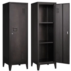 【High-Quality】Detail-oriented, ventilation are provided by the air outlet, the locker is firm and the surface is...