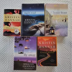 Fly Away, HCDJ, 2013, 1. st editions by Kristin Hannah. The Great Alone, 2019, Trade PB, 1. st ed, Dust jacket has...