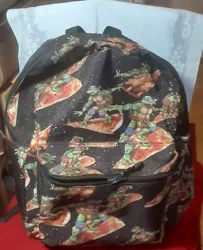 Teenage Mutant Ninja Turtles Pizzas in Space Backpack 2016. Pre-owned  in good condition.  Liner inside look good no...