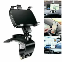 1 x Car Phone Mount Holder. Dashboa rd Clip Mount Easy to insert your smartphone in the bracket with just one hand, the...