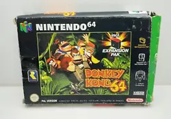 Donkey Kong 64 (occasion). Support Nintendo 64. Our prices are fixed. Mauvais état, contient dimportantes déchirures...