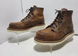 Red Wing 1907 Moc Toe Wedge Boots 8.5 EE. Like new, worn once