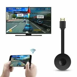 MiraScreen G2 wireless HDMI-compatible dongle has customized design which relaxes you from the tired daily life. Simply...