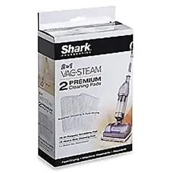 Replacement Pads for use with the Shark Vacuum then Steam Mop MV2010Includes 1 heavy duty scrubbing pad and 1...