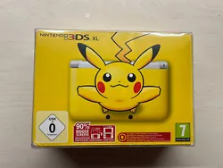 Nintendo 3ds xl édition pikachuIl manque le stylet et les notices de la console. La console est vendu avec son...