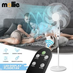The standing fan is a versatile and powerful cooling solution for any space. With its adjustable height and oscillating...
