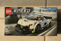Je vous propose ce LEGO Speed Champion 76900 en boîte neuve et scellée. Koenigsegg Jesko. Modèle Koenigsegg Jesko....