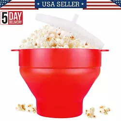 USER-FRIENDLY - This silicone microwavable popcorn popper is simple to use, clean and put away. This microwave popcorn...