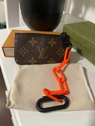 LOUIS VUITTON x VIRGIL ABLOH POCHETTE CLE MONOGRAM WALLET CARD HOLDER SUPREME. Brand new 100% authentic Louis Vuitton...