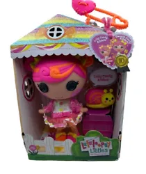 Lalaloopsy Littles Doll LOLLY CANDY RIBBON with Pet Snail new in box.
