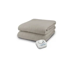 Blanket is machine washable and dryable. (SZ) COMFORT KNIT TWIN LINEN B. We will work with you to resolve any problem...