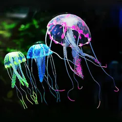 Simply apply it to the tank wall, and the jellyfish is tied by thin invisible line and suction cup. A beautiful and...