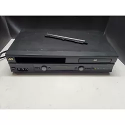 This listing is for this JVC VHS / DVD combo player. It works, however, has two mechanical issues. The VCR door has...