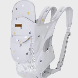 Multifunctional Baby Carrier With Breathable Front And Back ultimate Comfort.