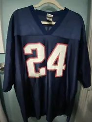 Mens NFL New England Patriots Jersey 24 Ty Law Size XL. Jersey is in very good shape. Slight wear on the 24 as you can...