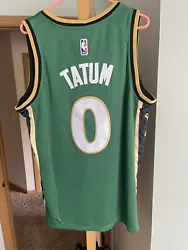 Show off your love for the Boston Celtics with this brand new Jayson Tatum City Edition jersey. The vibrant green color...