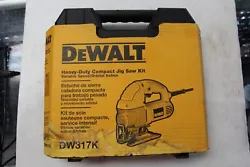 DEWALT DEWALT DW317K 5.5 Amp Top Handle Jig Saw NEW! Tool is untested as it is unopened.