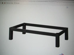 Up For Sale: IKEA KALLAX Base on Legs Black For Shelving Unit 29 7/8x15 3/8x7 1/8 