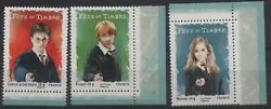 FRANCE 2007: N° 4024A/4025/4026 Fête du HARRY POTTER NEUF LUXE. Timbres neufs issus du carnet.