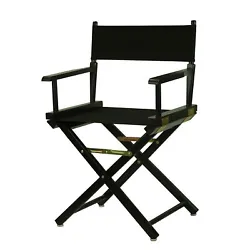 Classic style directors chair features a durable, foldable design for easy transport. Type Folding Chair. All...