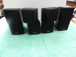 Double Cube Mini Jewel Acoustimass Lifestyle Speakers. look at pictures carerfuly. Tested and working.