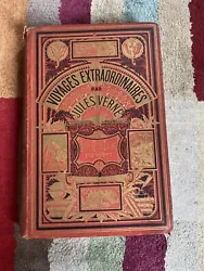 livre collection Jules Verne bon état pour l’époque