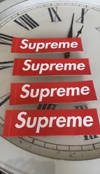 Sticker Supreme original X4.