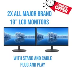 (MONITOR BEZEL OR STAND COLOUR OR DESIGN MAY DIFFERENT THEN PROFILE PHOTO). Monitor are thoroughly tested for...