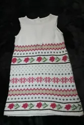 UP FOR YOUR CONSIDERATION IS THIS ADORABLE SWEATER DRESS IN EEUC YOU MAY THINK IT WAS NEW. I am more than happy to...